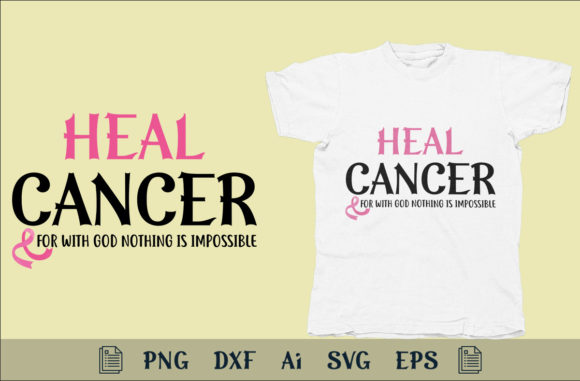 Cancer Awareness T-shirt Design