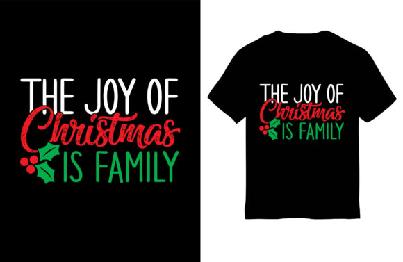Christmas T-Shirt Design, the Joy of