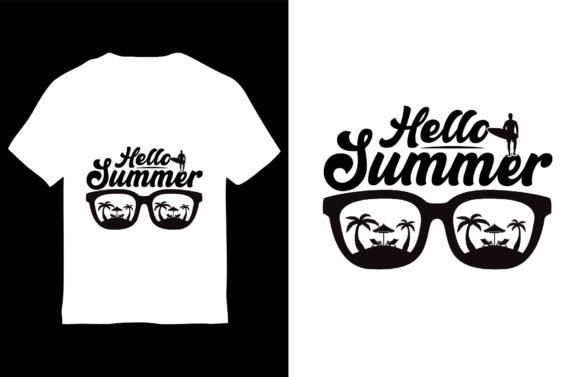 Hello Summer, T-shirt Design