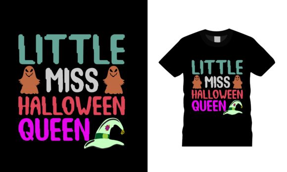 Little Miss Halloween Queen T-shirt