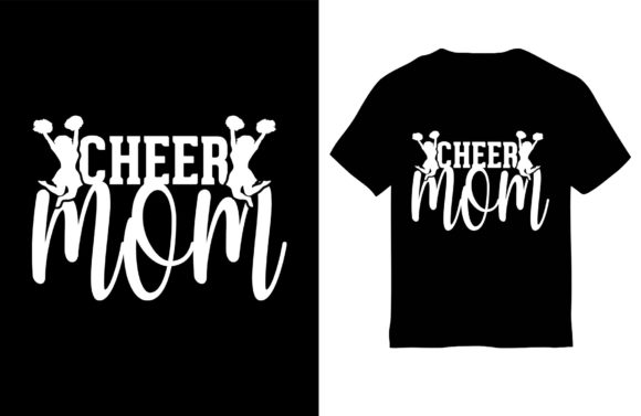Mom T-Shirt Design, Cheer Mom