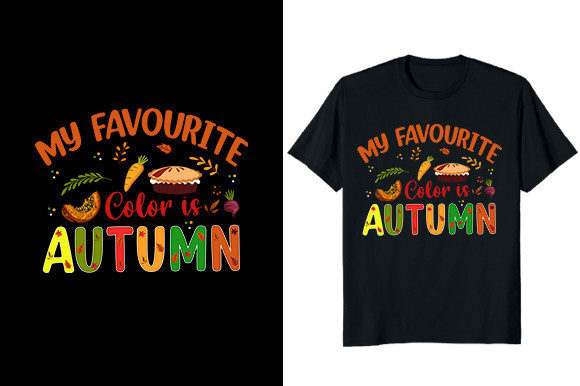 My Favorite Color is Autumn Thanksgiving