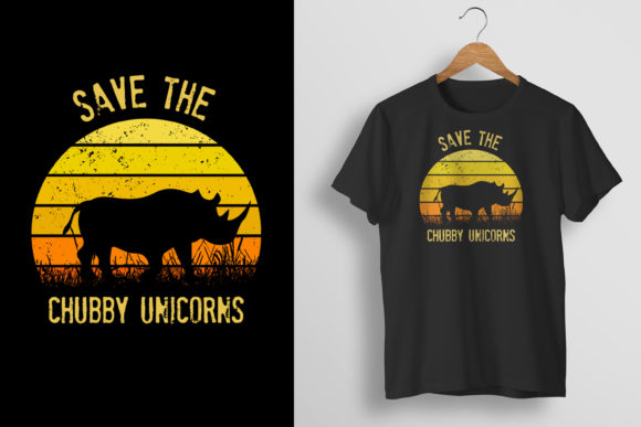 Save the Chubby Unicorns Vintage T-Shirt