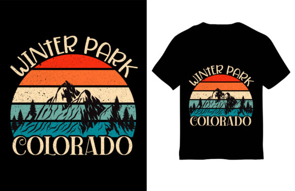 Winter T-shirt Design, Winter Park Color